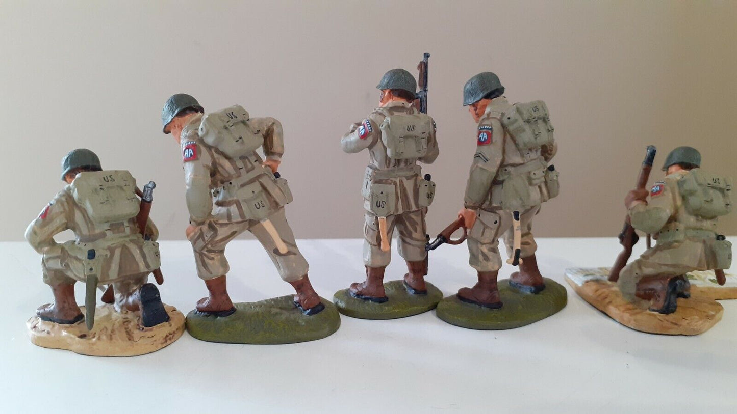 Britains 17461 ww2 505th airborne paras seize the day 2003 d-day 1:32 metal