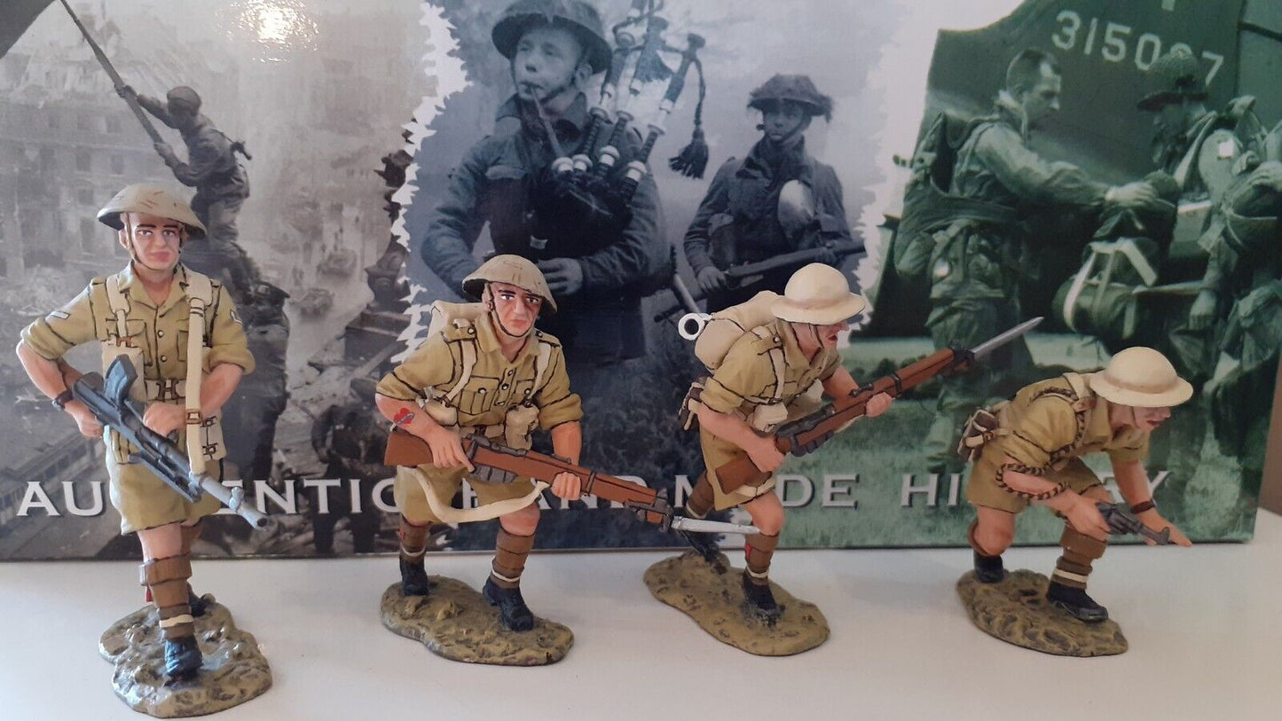 king and country ea09 ea009 ww2 8th army desert rats 1:30 metal boxed 2006