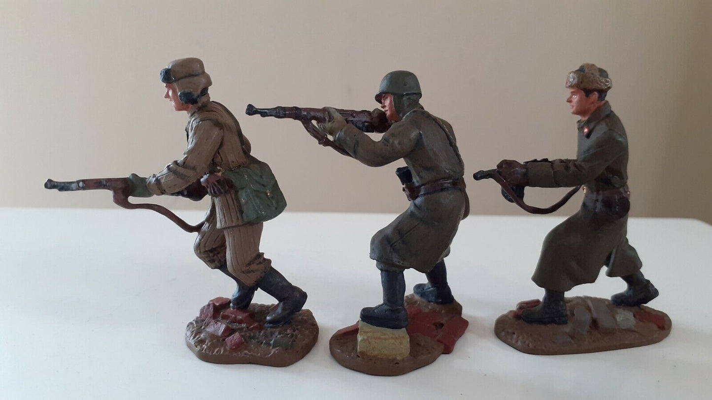 Britains 17389 ww2 d-day russian infantry stalingrad bulge winter boxed