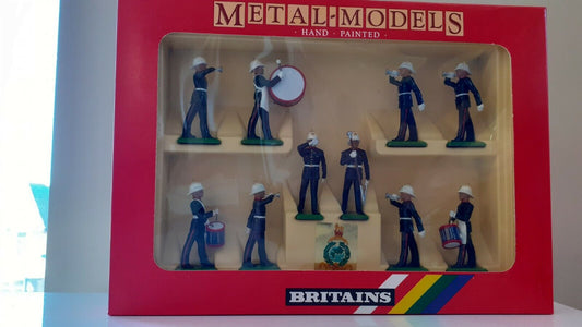 Britains 7204 royal marines 1980s red box 1:32 metal