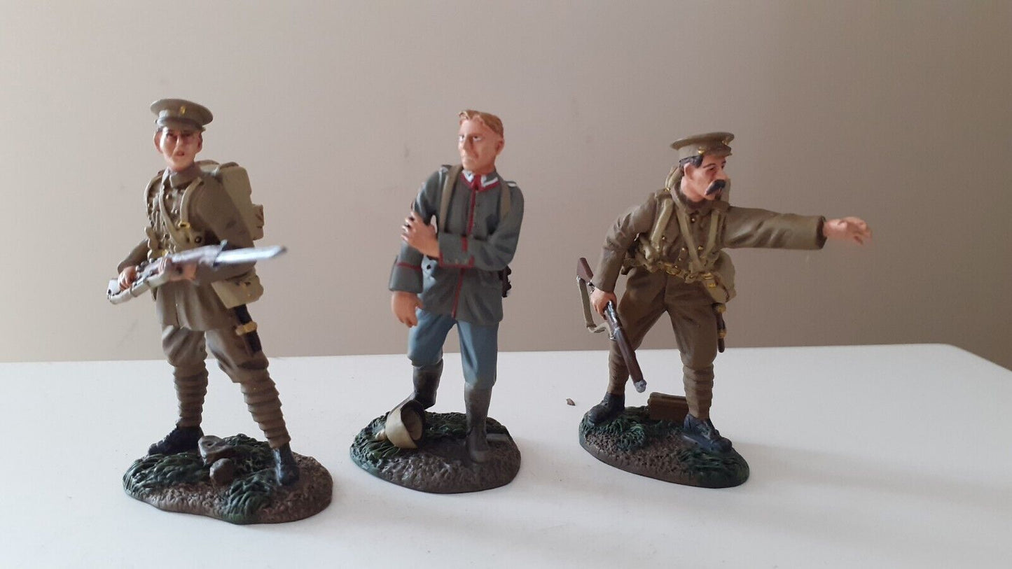 Britains ww1 fusiliers with prisoner 1:32 metal 17690 2005