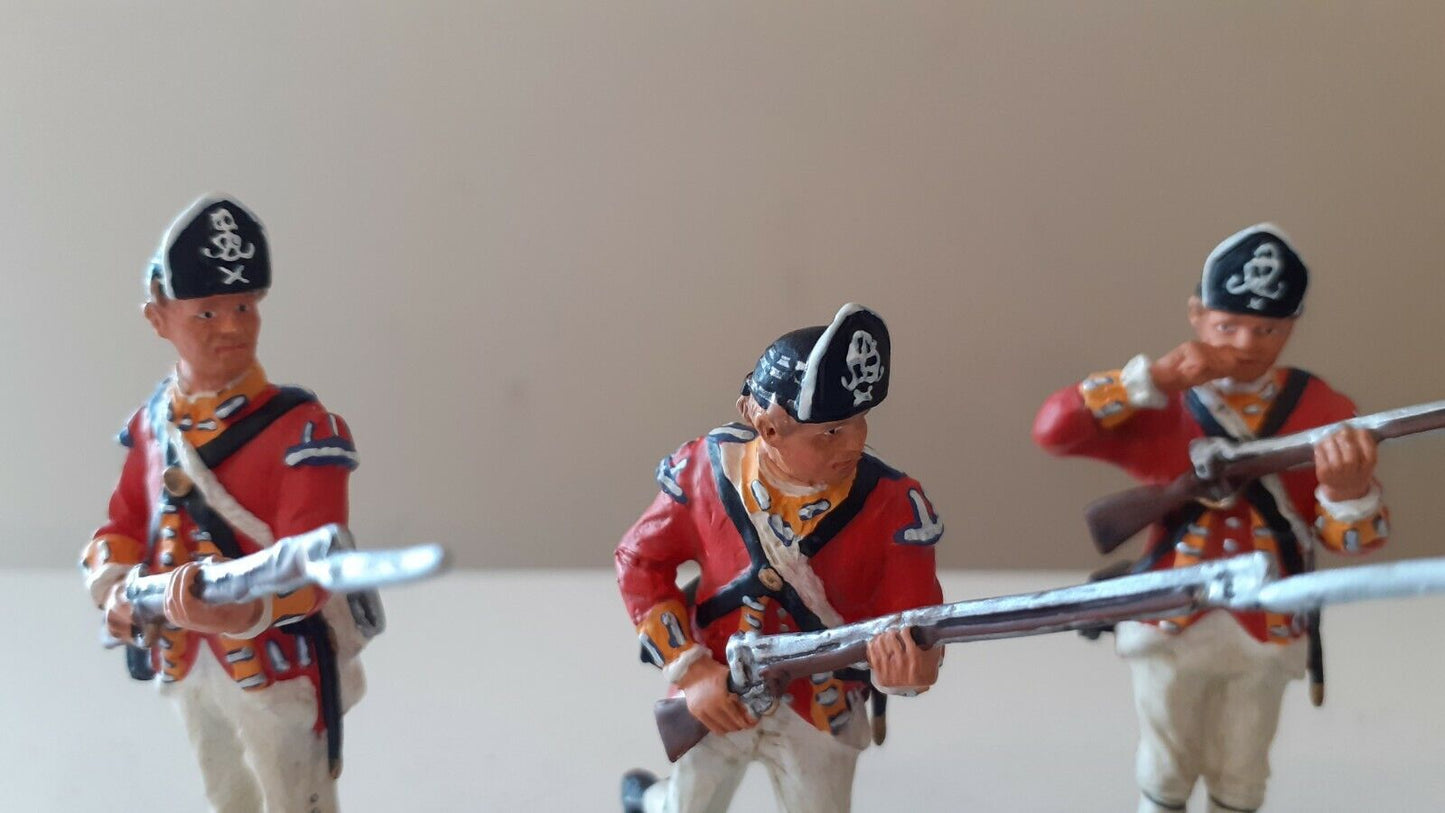 Britains 17446 awi American revolution 10th regiment foot light boxed 2003