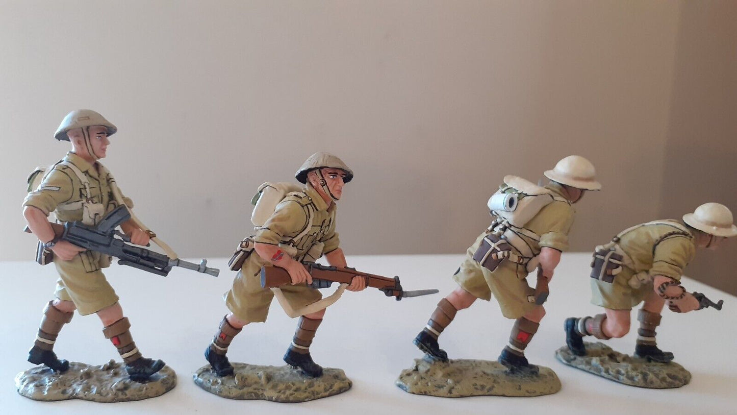 king and country ea09 ea009 ww2 8th army desert rats 1:30 metal boxed 2006