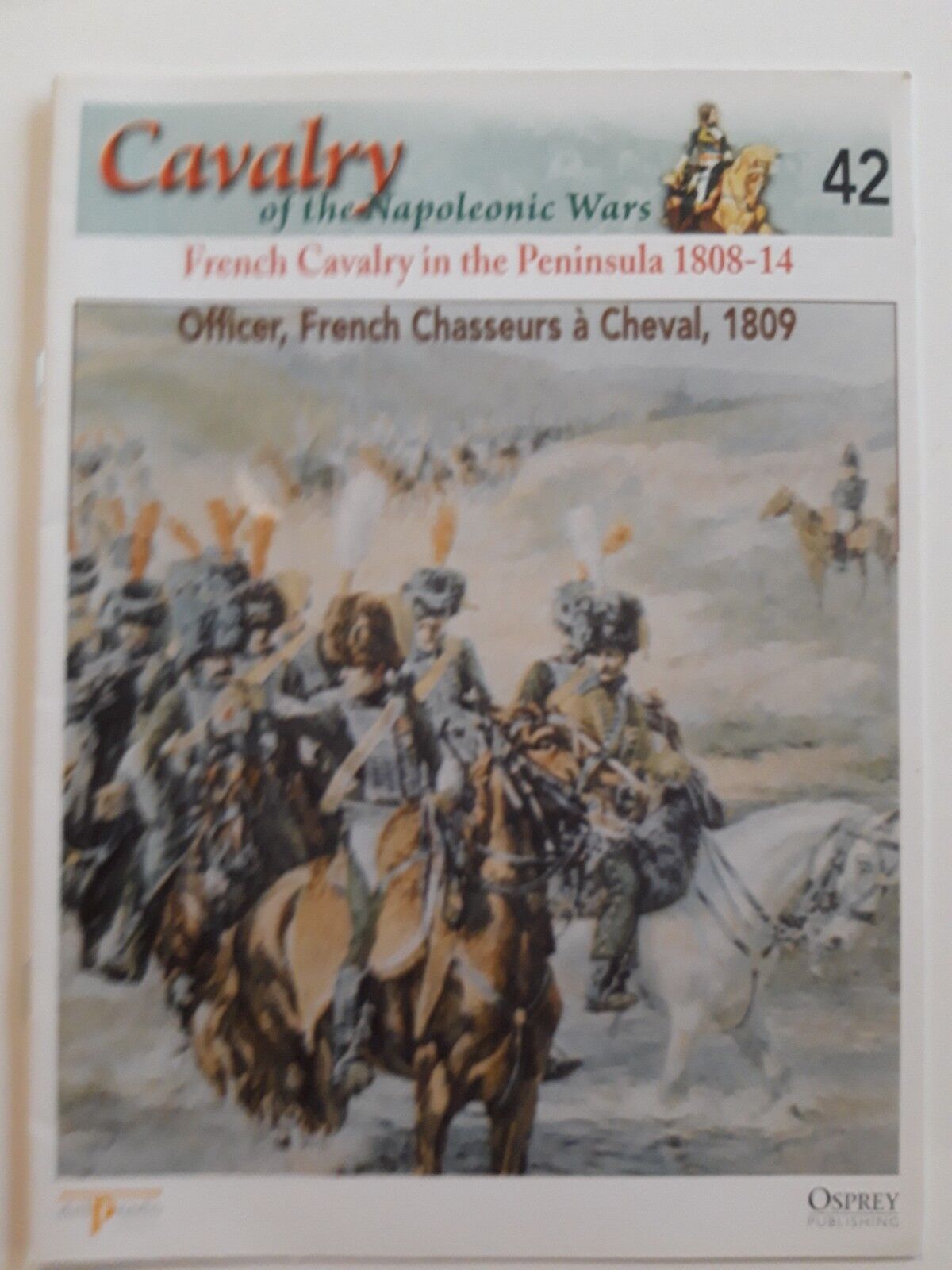 Del prado napoleonic war waterloo 1:32 cavalry french chasseur 42 43