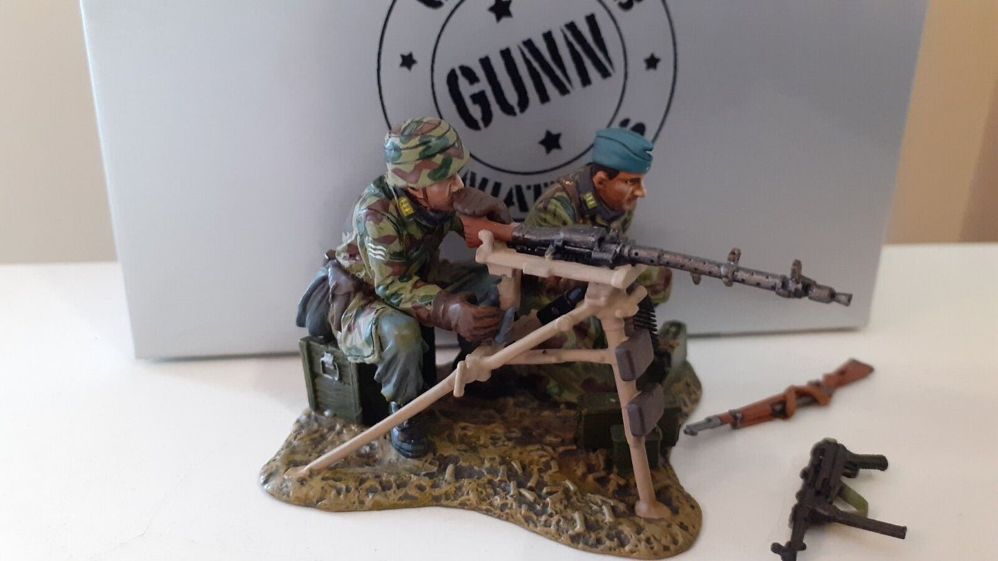 Thomas gunn german fj020 fj020d fallschirmjager mg42 ww2 boxed