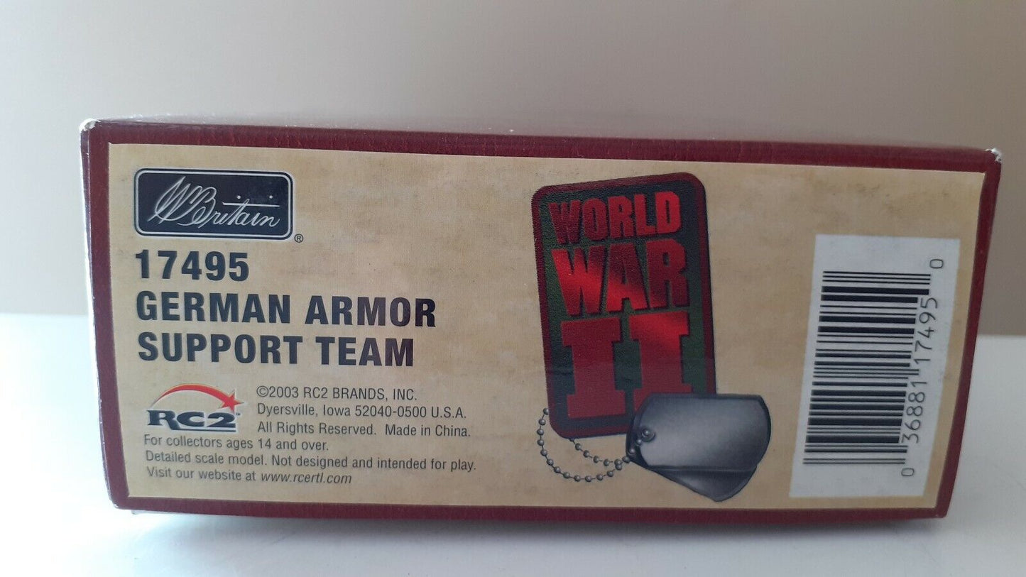 Britains 17495 ww2 d-day german support team boxed