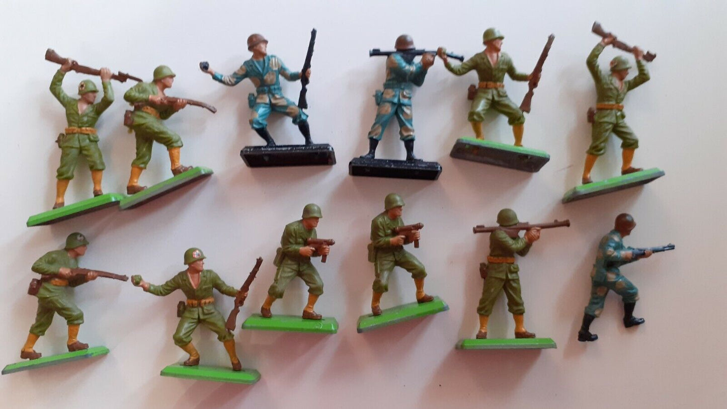 Britains deetail ww2 us American infantry usmc 1970s 1:32  b2