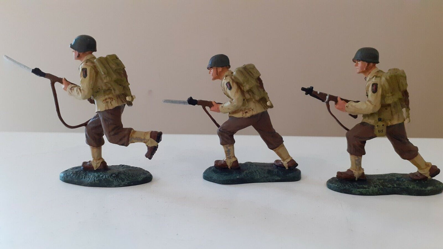 Britains 17457 ww2 us infantry big red one d-day 1:32 2003