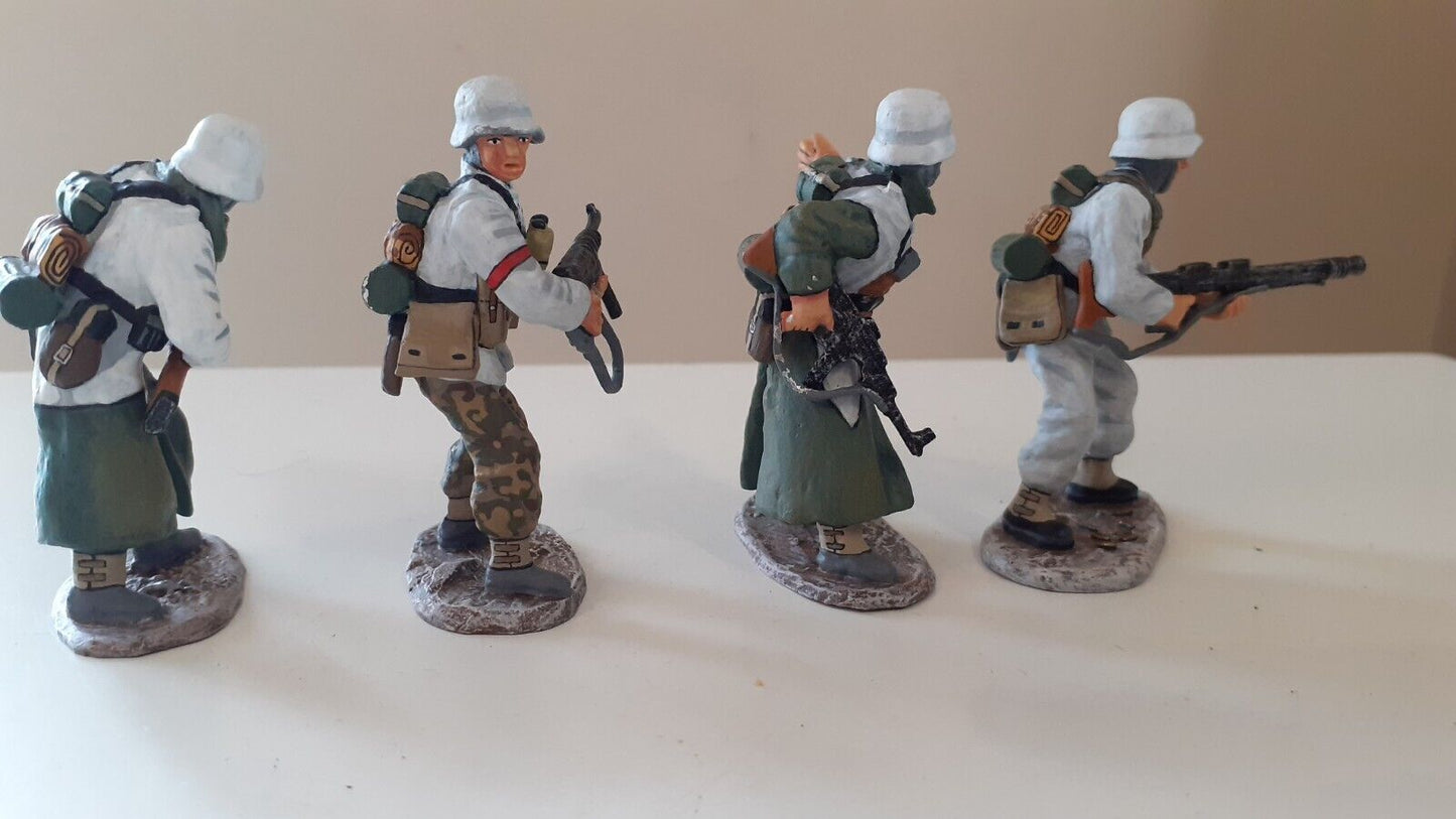 King and country ww2 german assault team boxed 1:30  ws012 ws12 rare winter  wdb