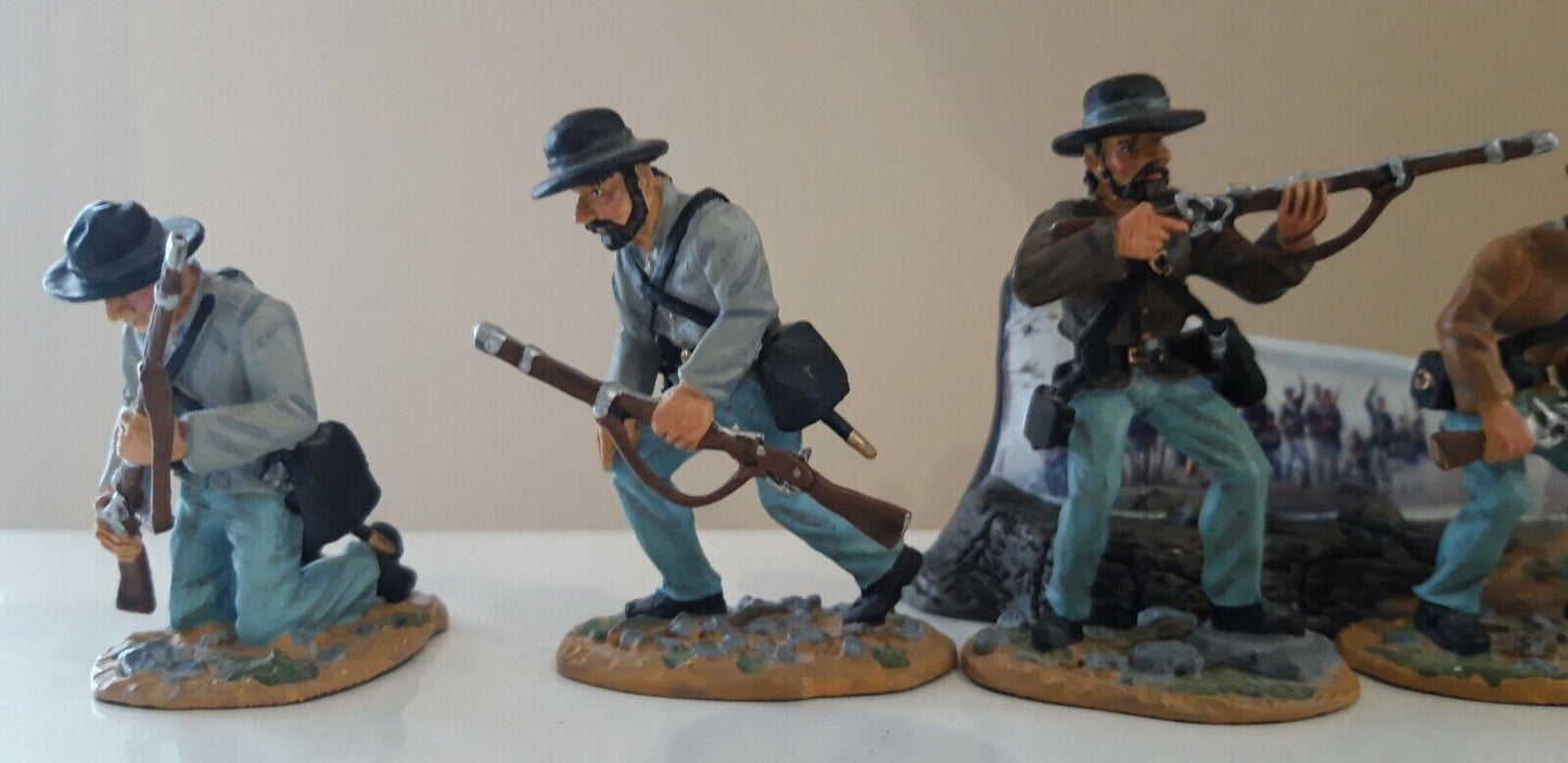 Britains 17436 acw union Confederate 20th maine 15th Alabama  boxed 1:32