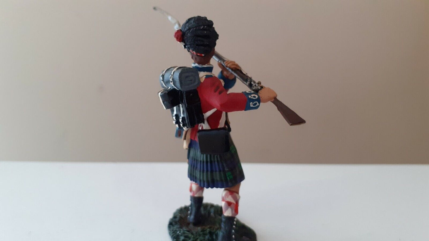 Britains Napoleonic Waterloo black watch 42nd Highlander metal no box wrdrb2