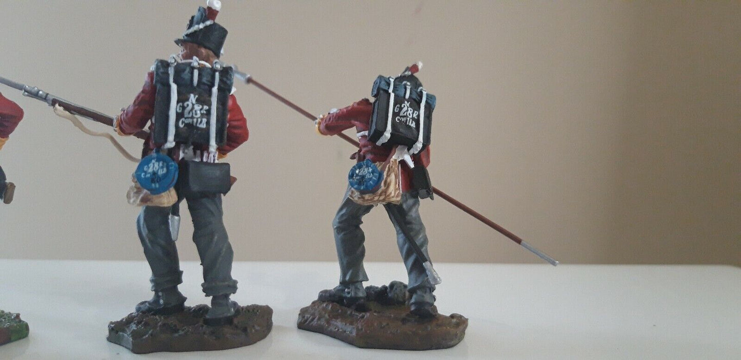 The collectors showcase waterloo napoleonic British cs00312  1:30 metal