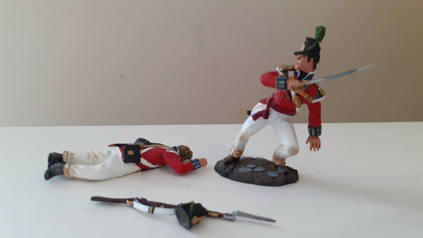 britains 17877 napoleonic hougoumont Waterloo coldstream guards casualty boxed