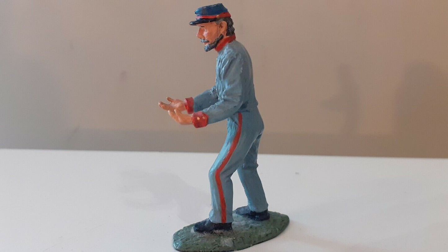 Britains acw confederate artillery gunner alamo 17239 1:32 metal no box w5