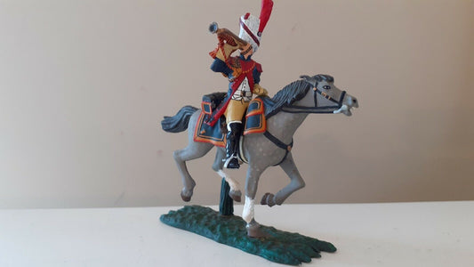 Frontline waterloo Napoleonic french horse grenadiers bugler fhg5 boxed 1:32