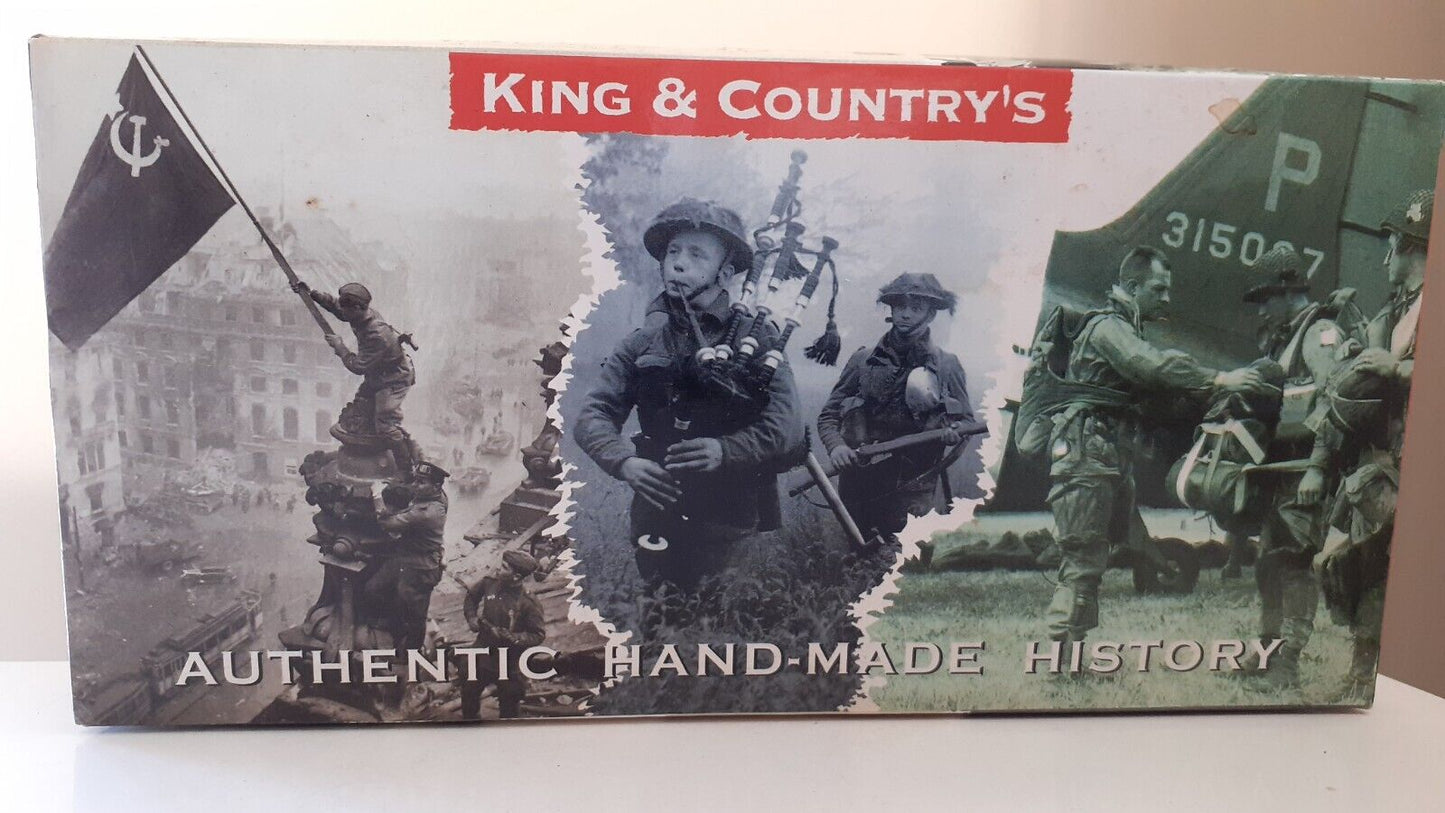 king and country ea06 8th army bren gun team 1:30 2002  boxed