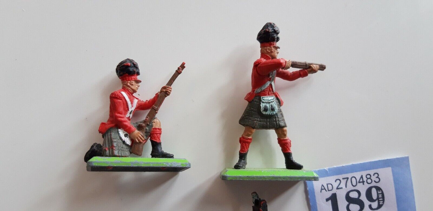 Britains deetail waterloo British  highlanders 1970s  1:32  b1