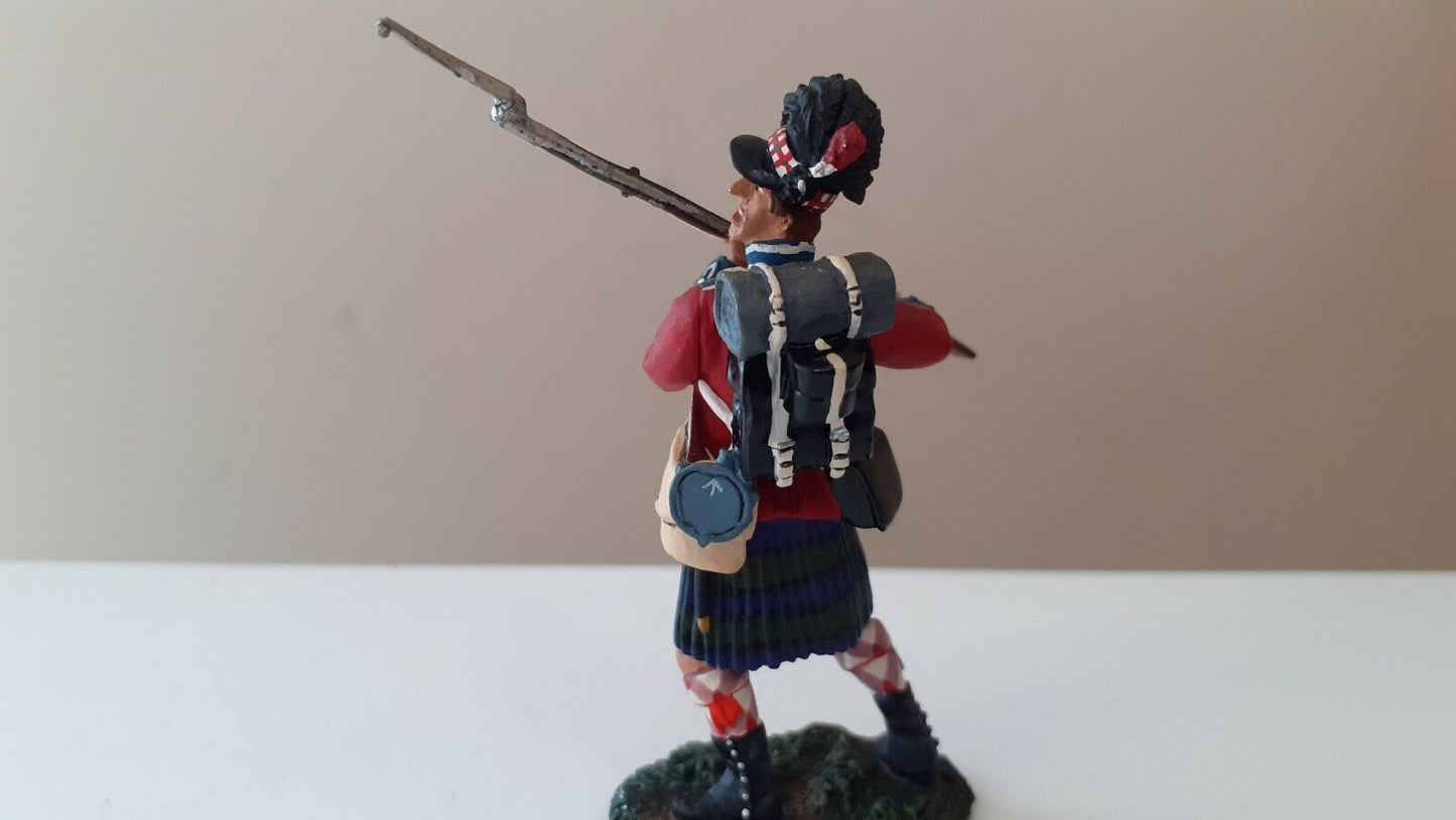 Britains Napoleonic Waterloo black watch 42nd Highlander metal no box wrdrb2