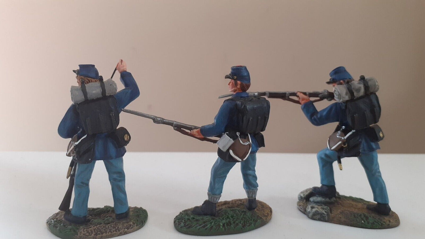 conte acw union 57107 infantry firing boxed 1:32 metal