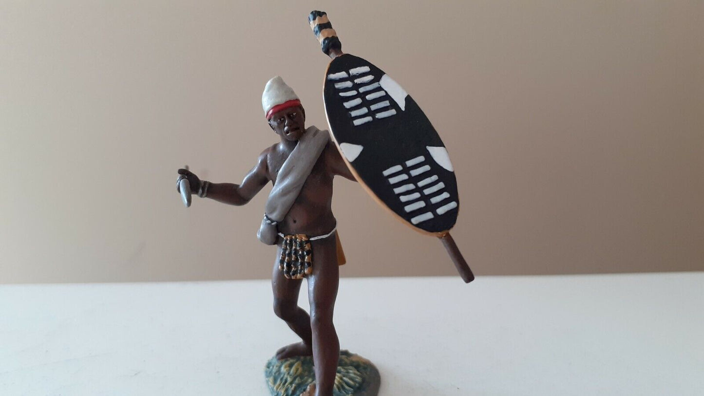 Britains 20134 Zulu wars natal native contingent assegai 1:32 metal boxed b8