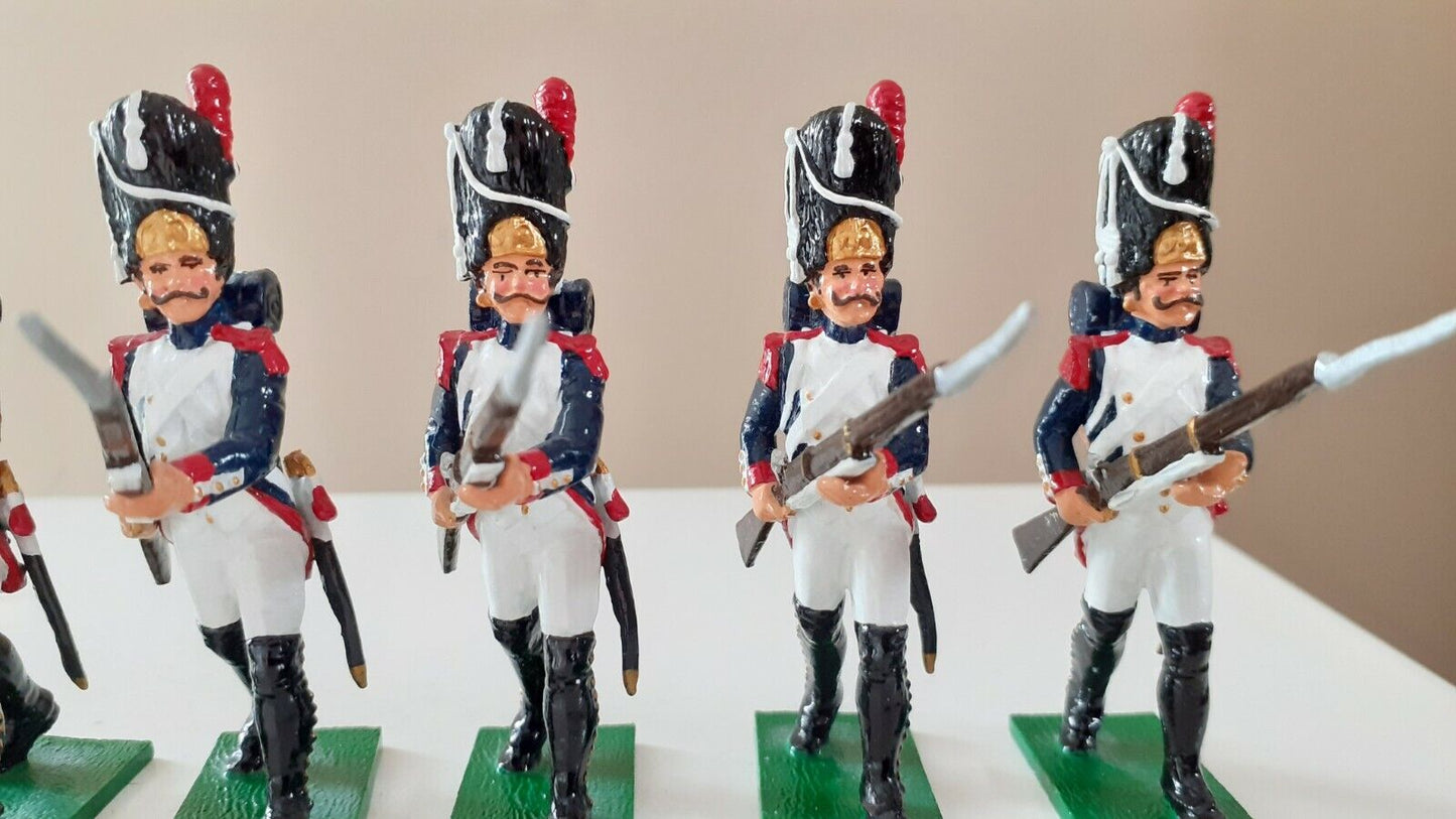 early trophy miniatures 1991 Napoleonic Waterloo french guards wa18v 1:32 metl