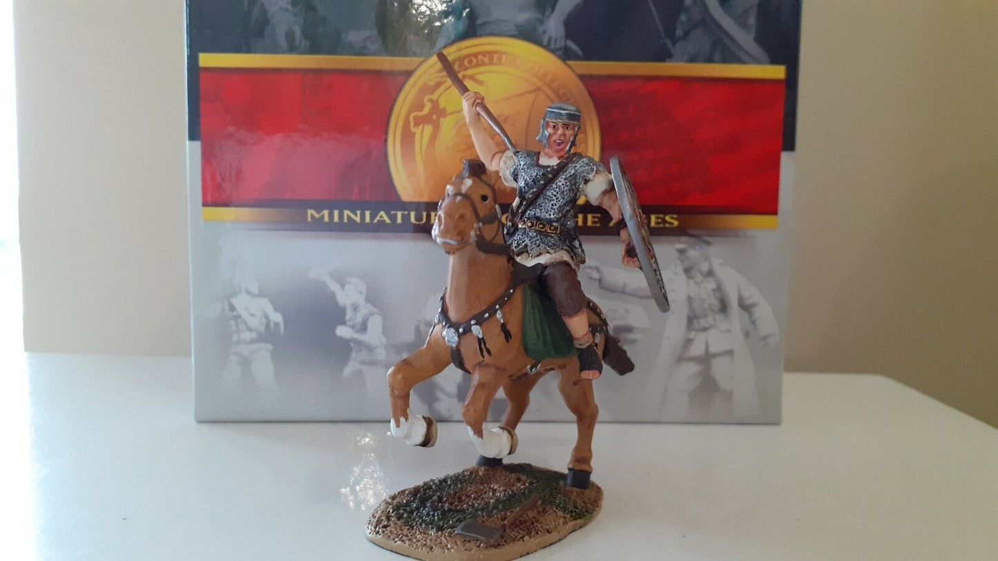 conte boxed spqr006 Spartacus roman auxiliary gladiators cavalry 1:32 metal