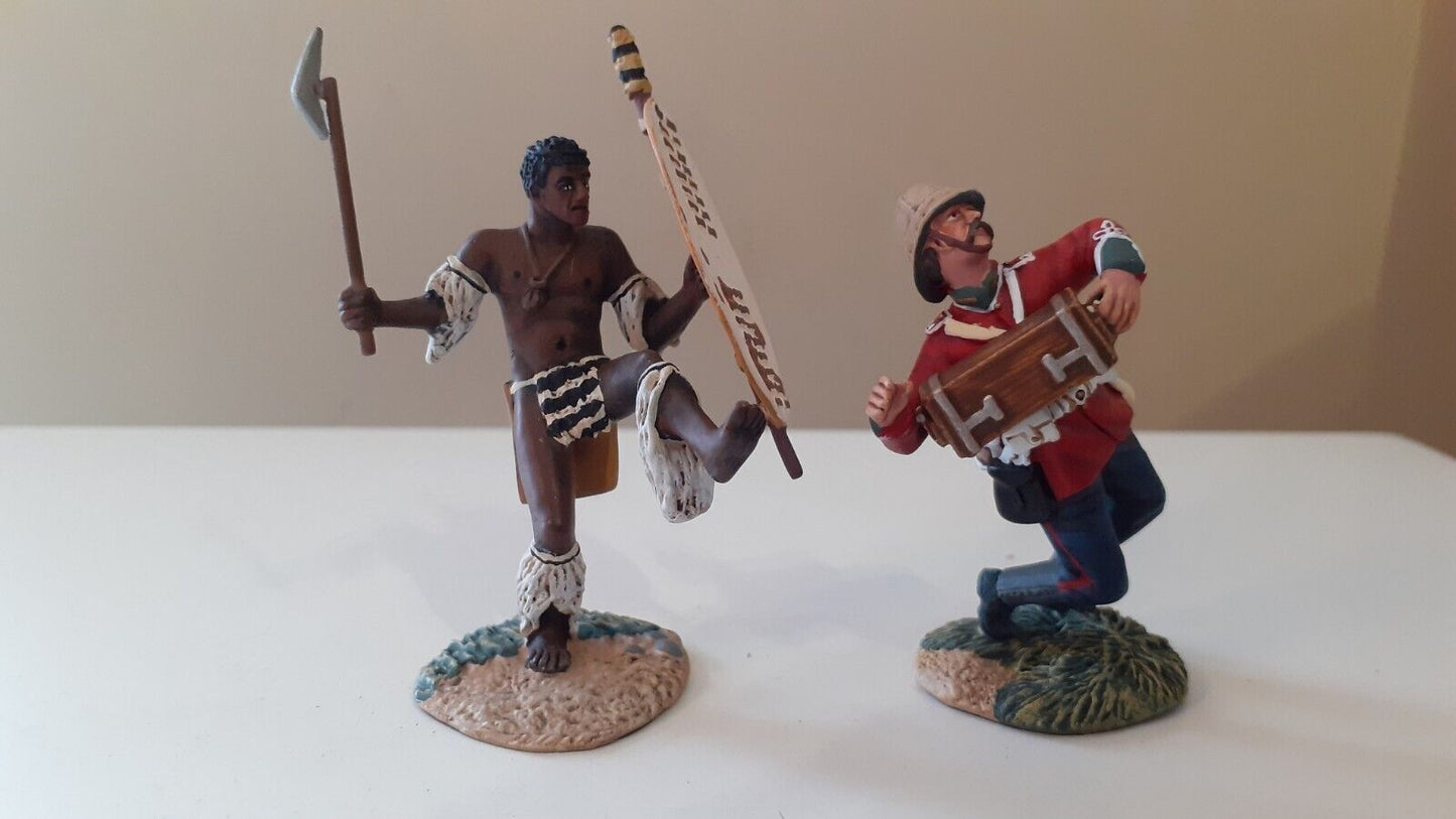 Britains 20144 Zulu wars 24th foot 1:32 metal no rules boxed wdb