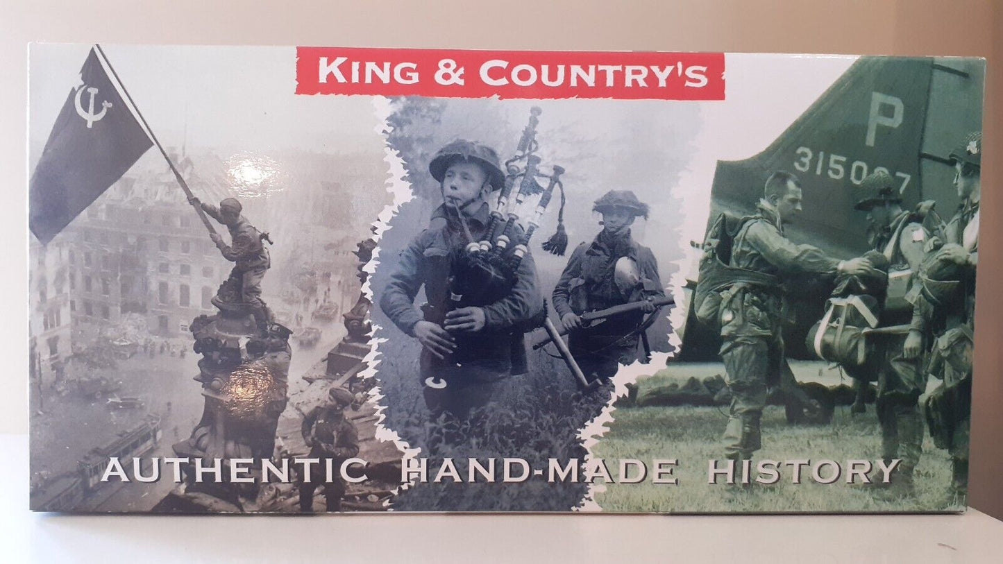 king and country ea09 ea009 ww2 8th army desert rats 1:30 metal boxed 2006