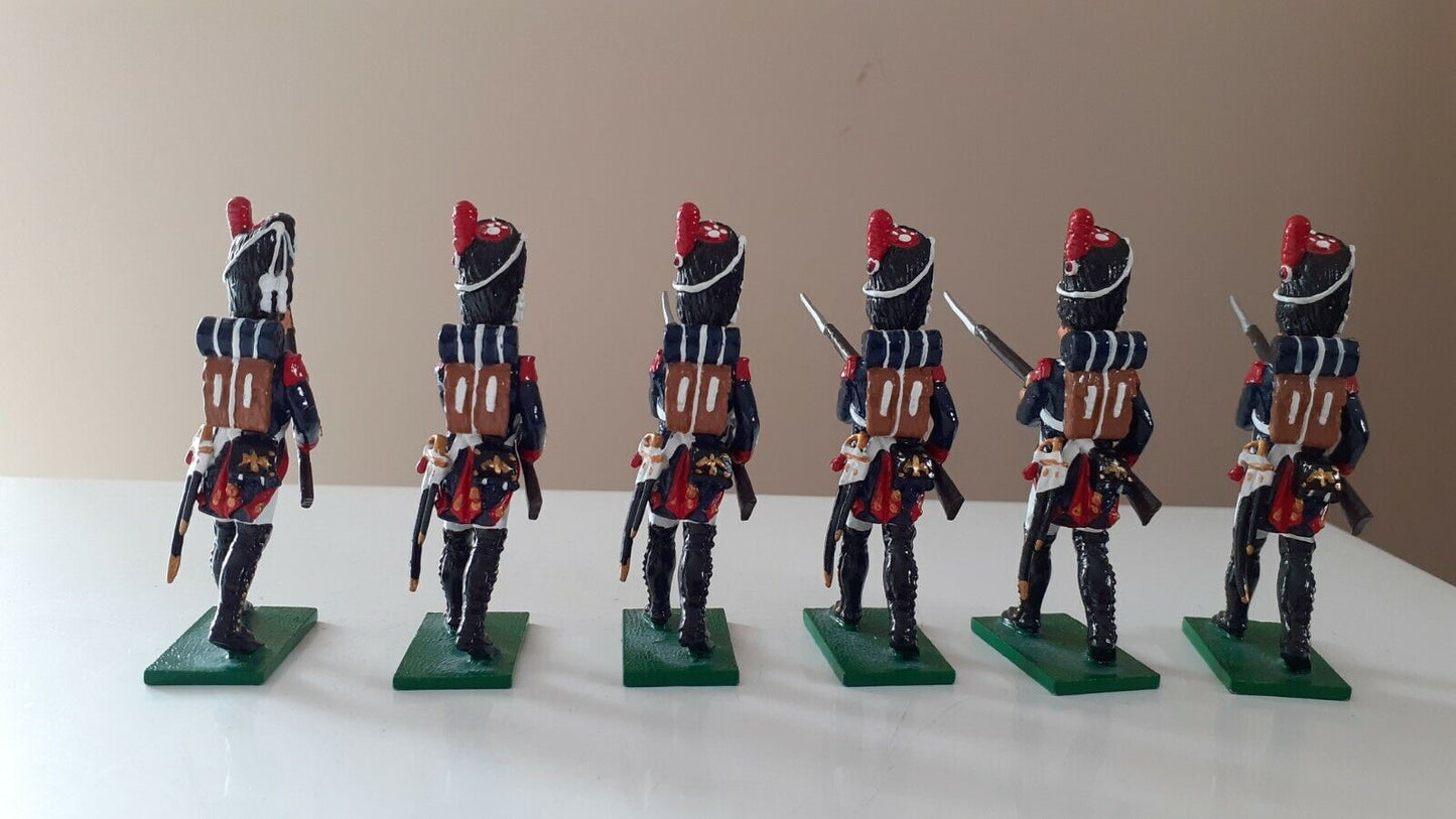 early trophy miniatures 1991 Napoleonic Waterloo french guards wa18v 1:32 metl