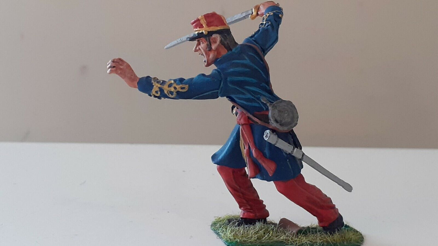 Collectors showcase cs00861 wheats tigers zouaves confederate  officer
