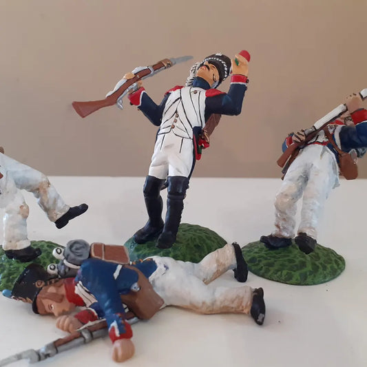 Frontline figures napoleonic waterloo french casualties